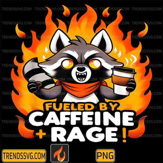 Fueled-By-Caffeine-Rage-Raccoon-Png