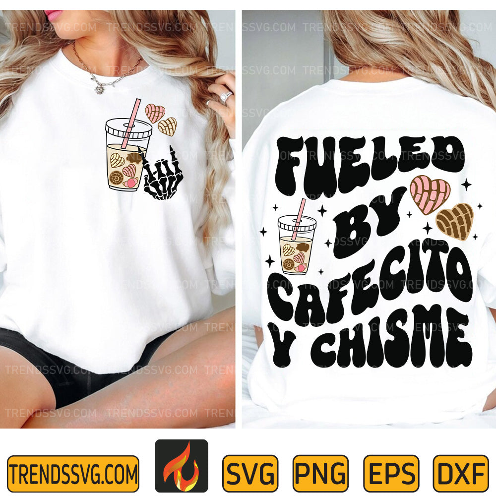 FueledByCafecitoYChismeSvg