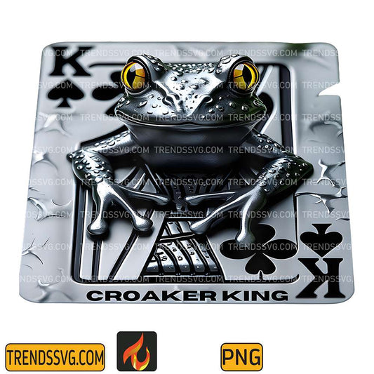 Funny-Poker-Frog-Toad-Texas-Hold-em-King-Of-Spade-Png