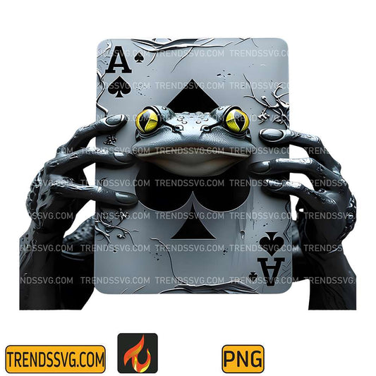 Funny-Poker-Frog-Toad-Texas-Hold-em-Png