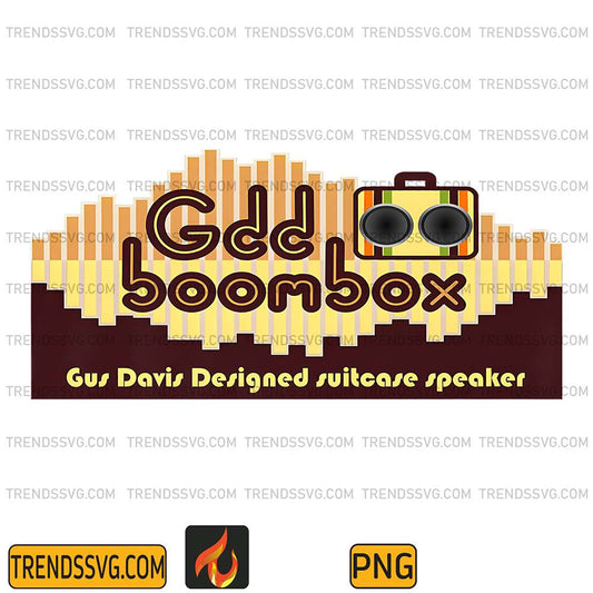 Gbb-Boombox-Gus-Davis-Designed-Suitcase-Speaker-Png