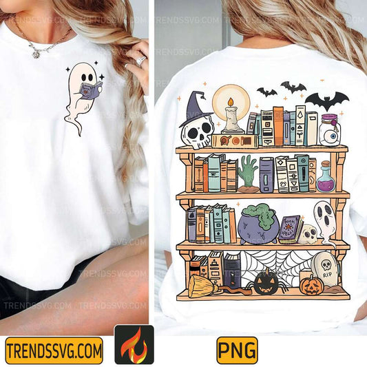 Ghost-Book-Reader-Png
