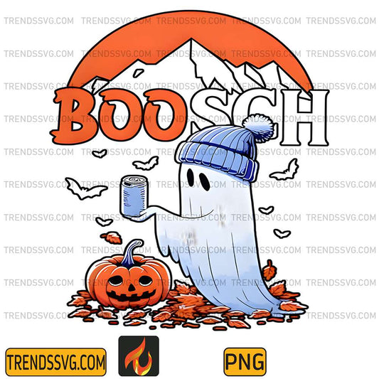 Ghost-Boosch-Beer-Halloween-Png