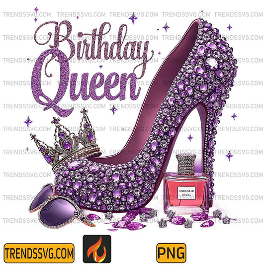 Glitter-Birthday-Girl-Png