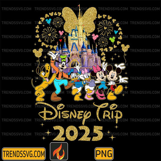 Glitter-Disney-Minnie-Family-Trip-2025-Png-1