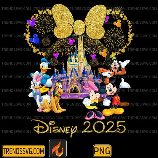 Glitter-Disney-Minnie-Family-Trip-2025-Png