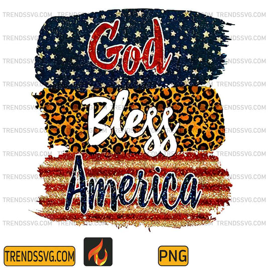 God-Bless-America-4th-Of-July-Png