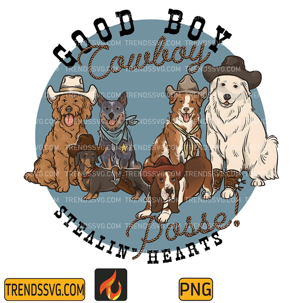 GoodBoyCowboPosseStealinHeartsPng