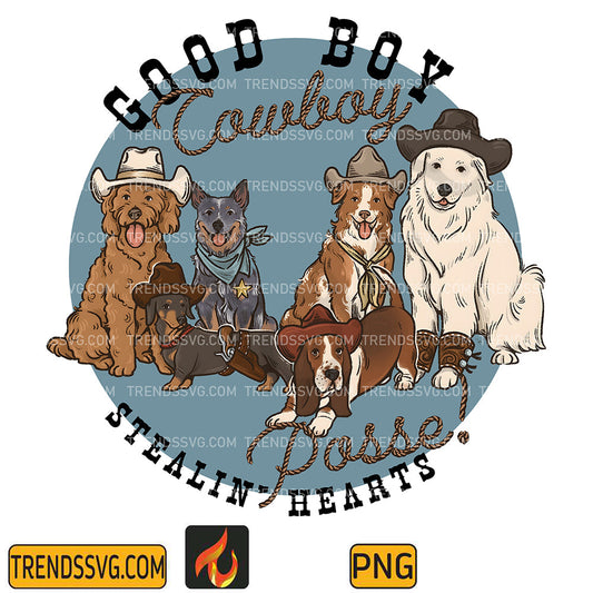 GoodBoyCowboPosseStealinHeartsPng