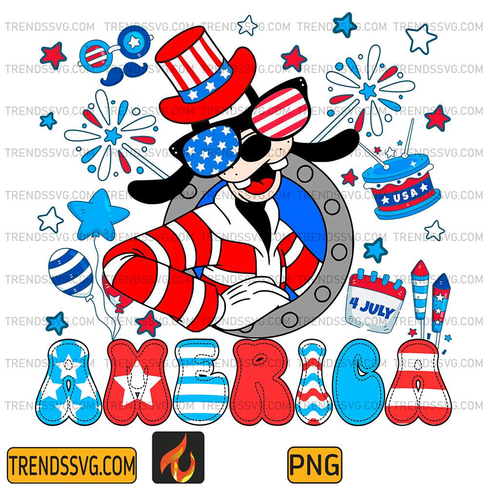 Goofy-America-4th-Of-July-Png