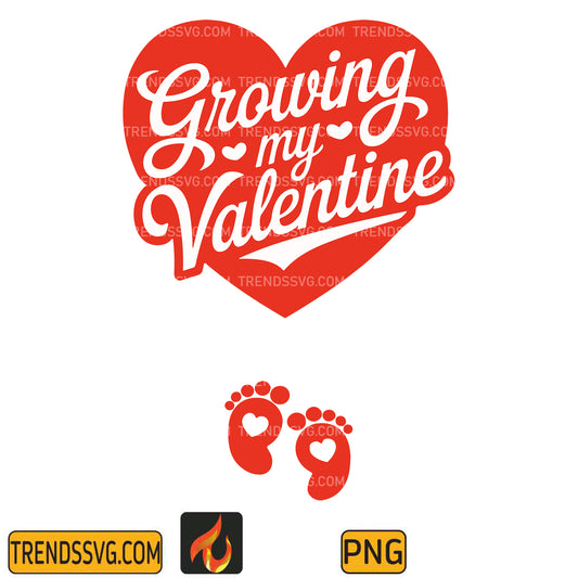 GrowingMyValentineHeartPng