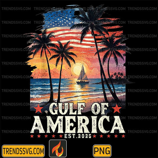 Gulf-OfAmerica-Est-2025-American-Flag-Gulf-Mexico-Png