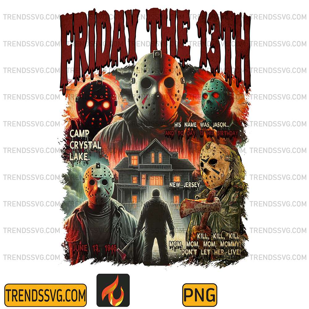 Halloween-Friday-The-13th-Horror-Jason-Voorhees-Characters-Png-1