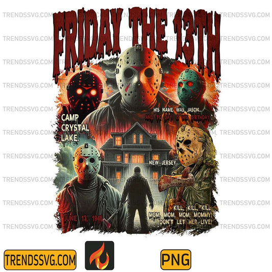 Halloween-Friday-The-13th-Horror-Jason-Voorhees-Characters-Png-1
