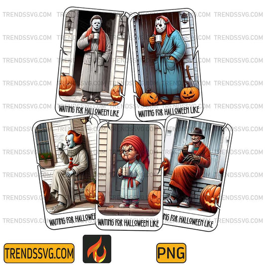 Halloween-Horror-Characters-Waiting-For-Halloween-Like-Png