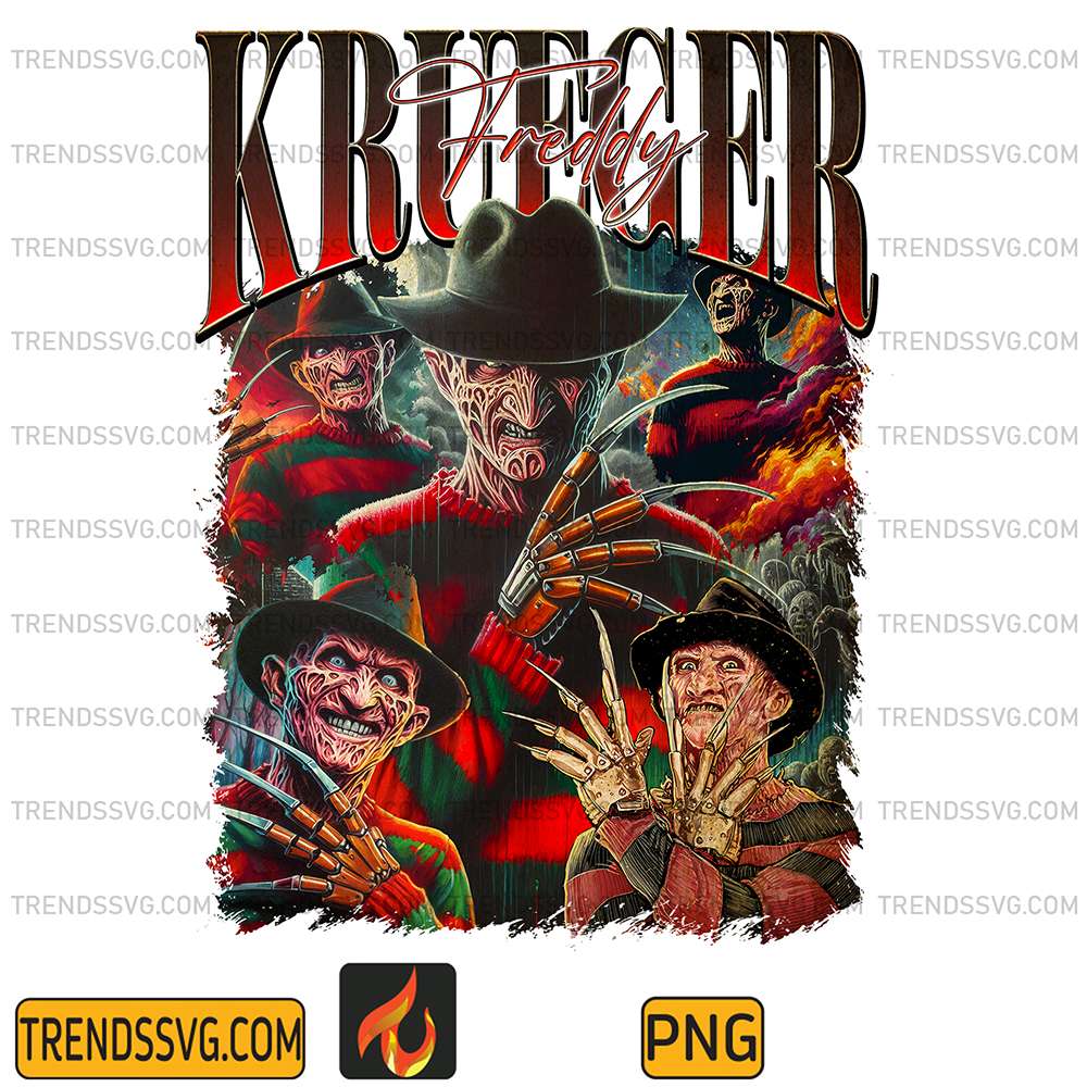 Halloween-Horror-Krueger-Freddy-Characters-Png