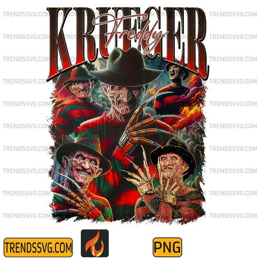 Halloween-Horror-Krueger-Freddy-Characters-Png