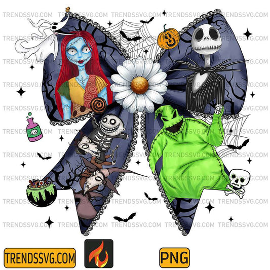 Halloween-Nightmare-Bow-Png