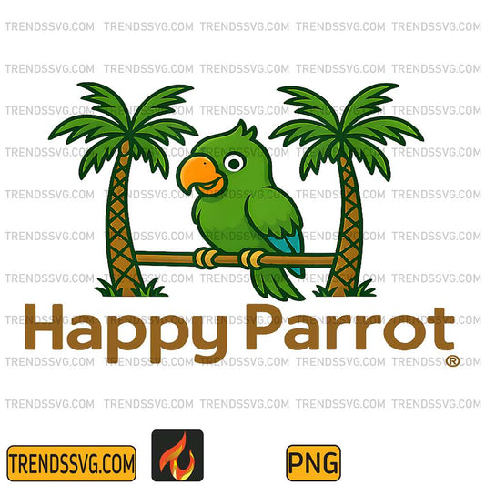 Happy-Parrot-Png