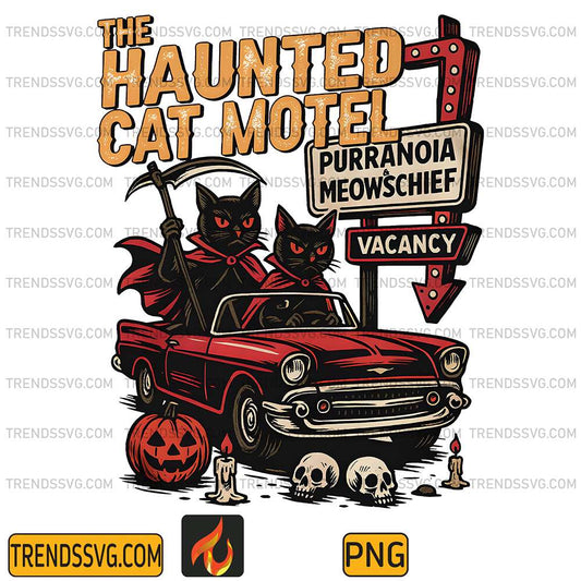 Haunted-Cat-Motel-Png