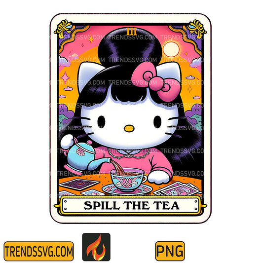 HelloKittySpillTheTeaMomTarotCardPng_1
