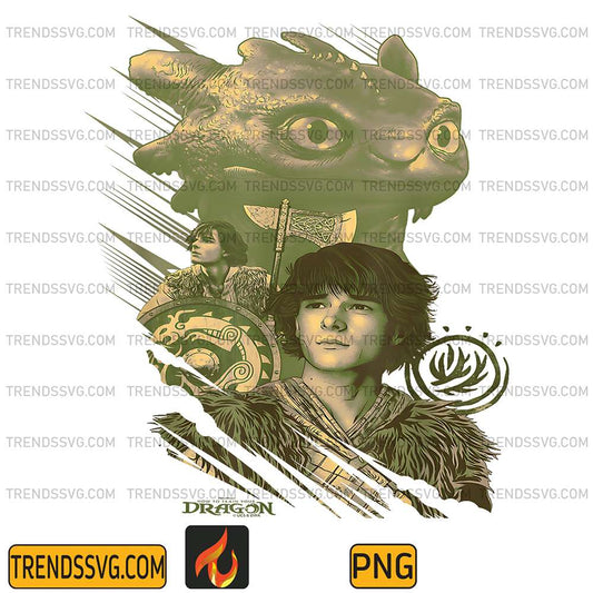 Hiccup-And-Toothless-Png