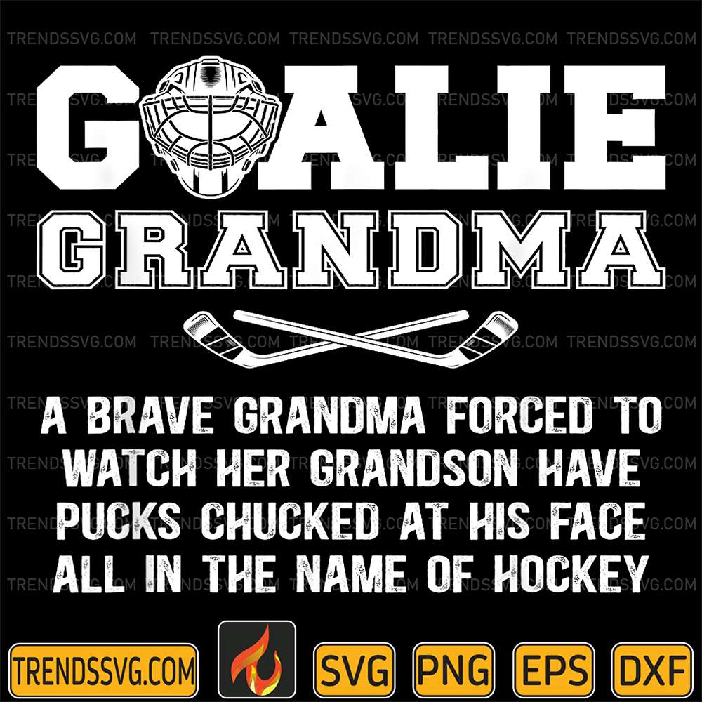 Hockey-Goalie-Grandma-Svg