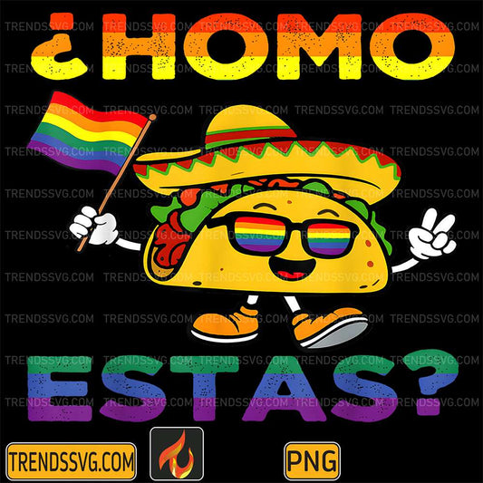 Homo-Estas-Taco-Rainbow-Flag-Sunglasses-Gay-Pride-LGBT-Png