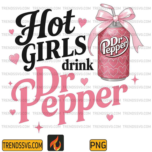 Hot-Girl-Drink-Dr-Pepper-Png