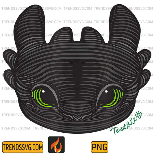 How-To-Train-Your-Dragon-3-Hidden-World-Toothless-Png
