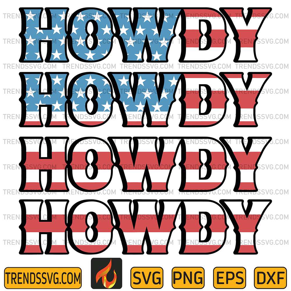 Howdy-4th-Of-July-Svg