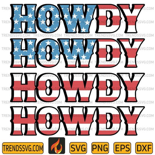 Howdy-4th-Of-July-Svg