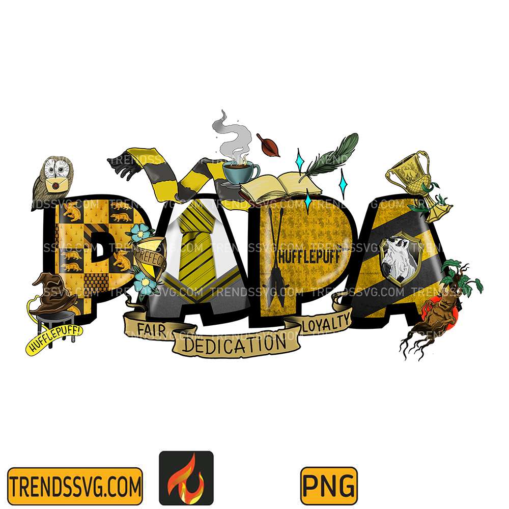 Hufflepuff-Papa-Png