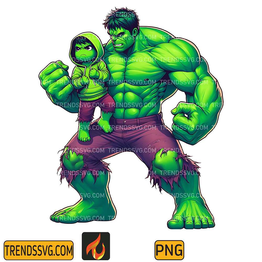 Hulk-Dad-And-Son-Png2