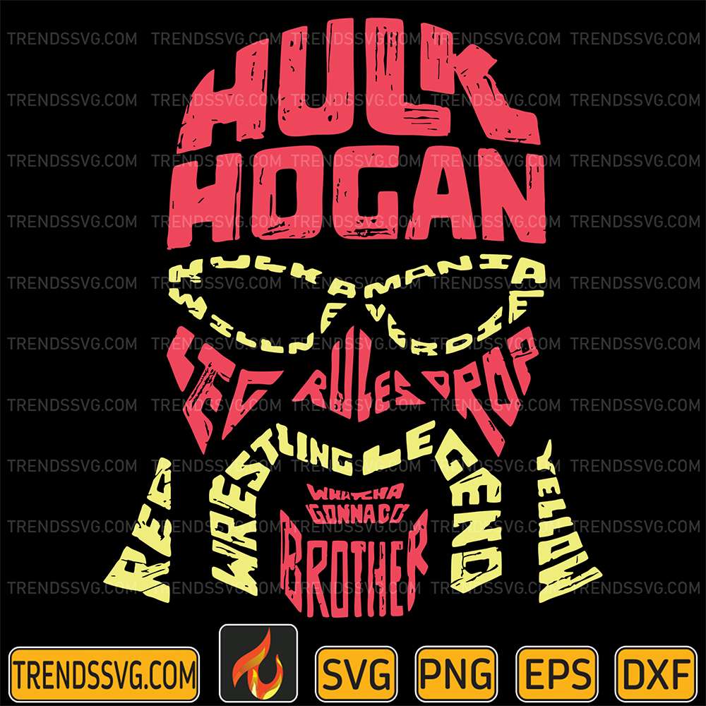 Hulk-Hogan-Hulkamania-Svg-1