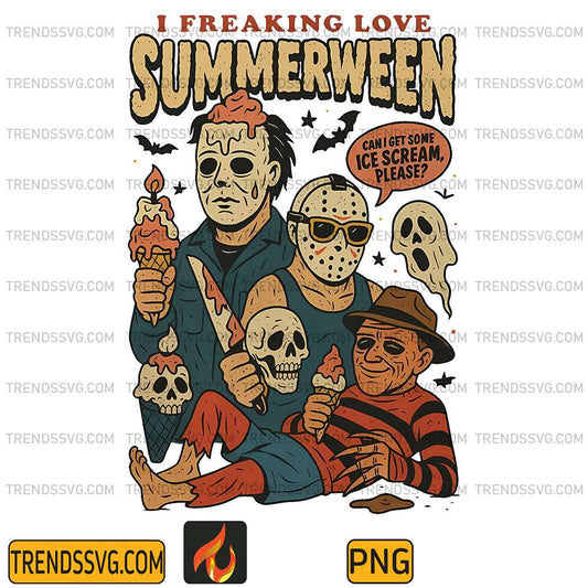 I-Freaking-Love-Summerween-Horror-Png