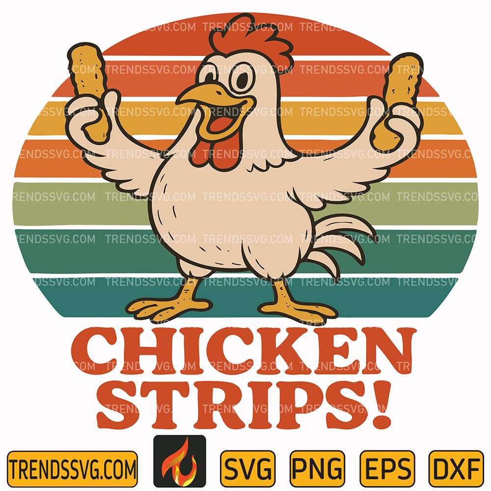 I-Love-Chicken-Strips-Svg