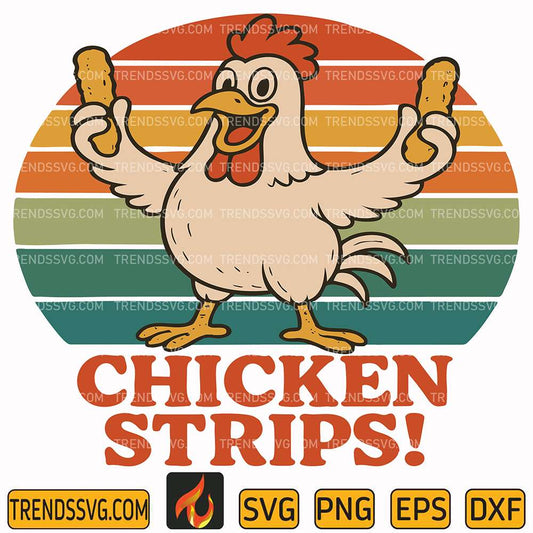 I-Love-Chicken-Strips-Svg