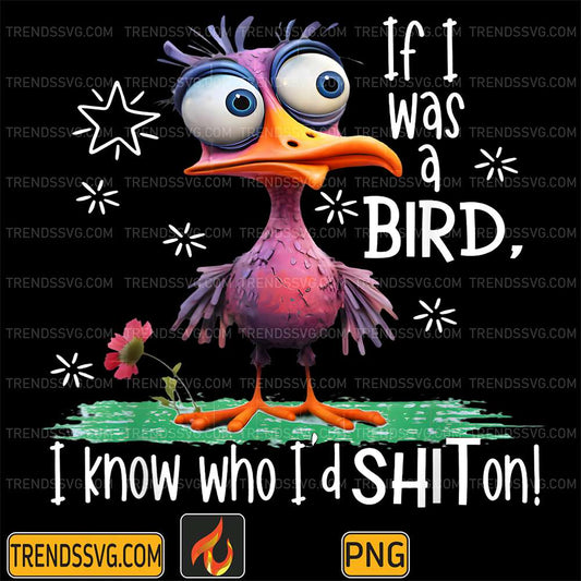 If-I-Was-A-Bird-I-Know-Who-I-d-Shit-On-Png