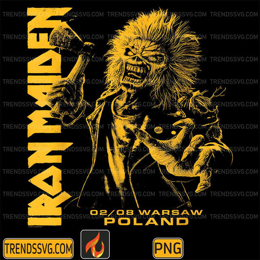 Iron-Maiden-Run-For-Your-Lives-Tour-Warsaw-Png