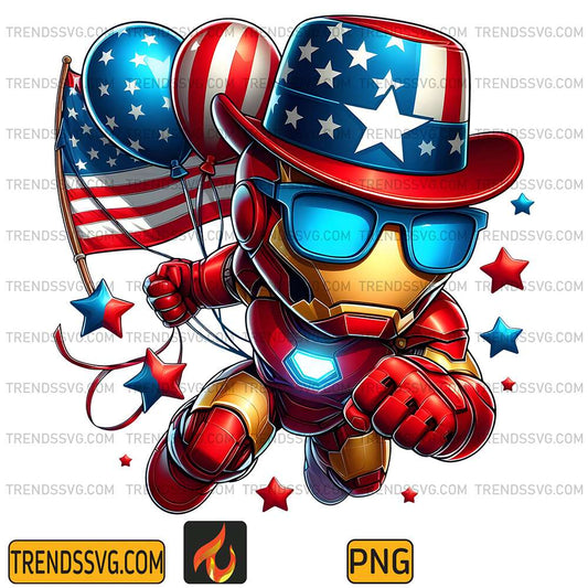 Iron-Man-America-4th-Of-July-Png
