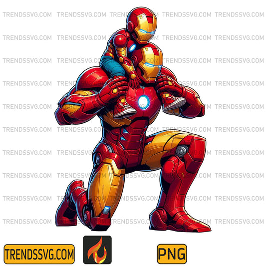 Iron-Man-Dad-And-Son-Png_8
