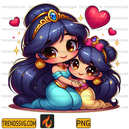 JasminePrincessAndDaughterPng2