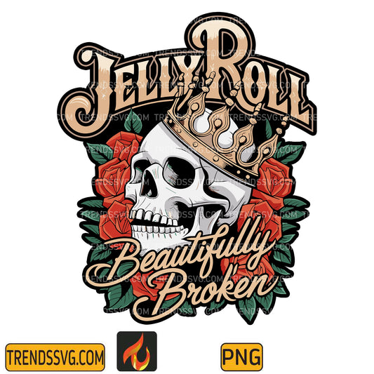 JellyRollBeautifullyBrokenValentinePng