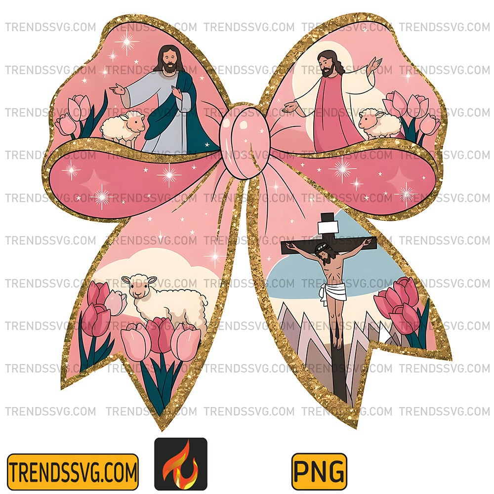 JesusBowChristianPng_1