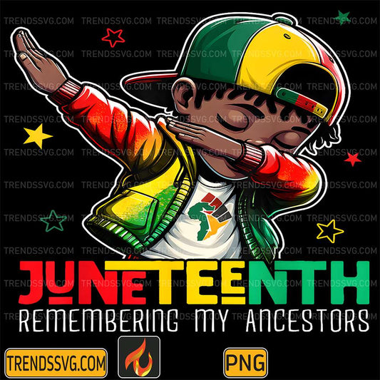 Juneteenth-Remembering-My-Ancestors-Black-Boy-Png