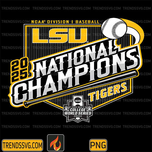 LSU-Tigers-Baseball-National-Champs-2025-MCWS-Png