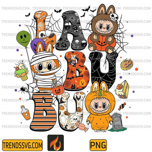 Labubu-Doll-Horror-Halloween-Png