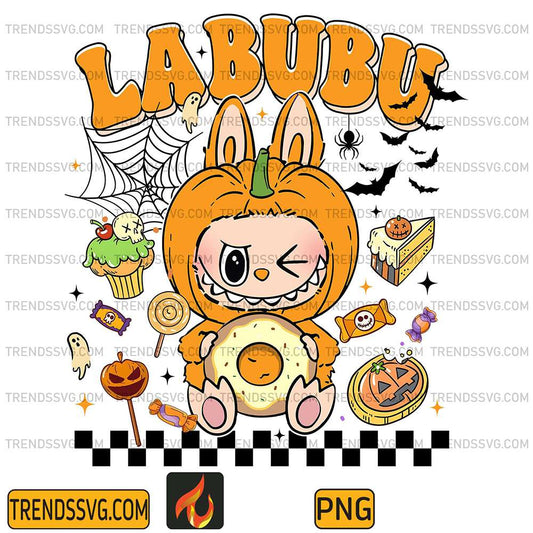 Labubu-Doll-Monster-Fall-Halloween-Png