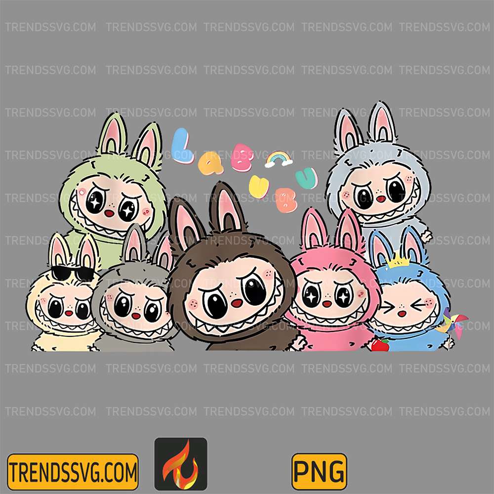 Labubu Png TRENDSSVG